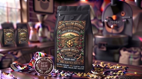 Low acid brazil yellow bourbon - acid,